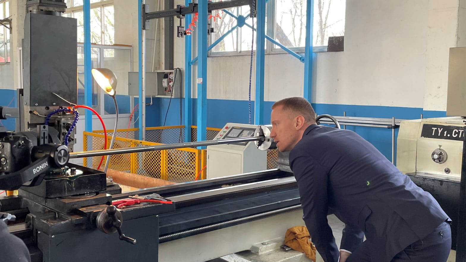 Olympic barbell factory